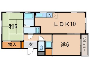 高羽マンション東館の物件間取画像